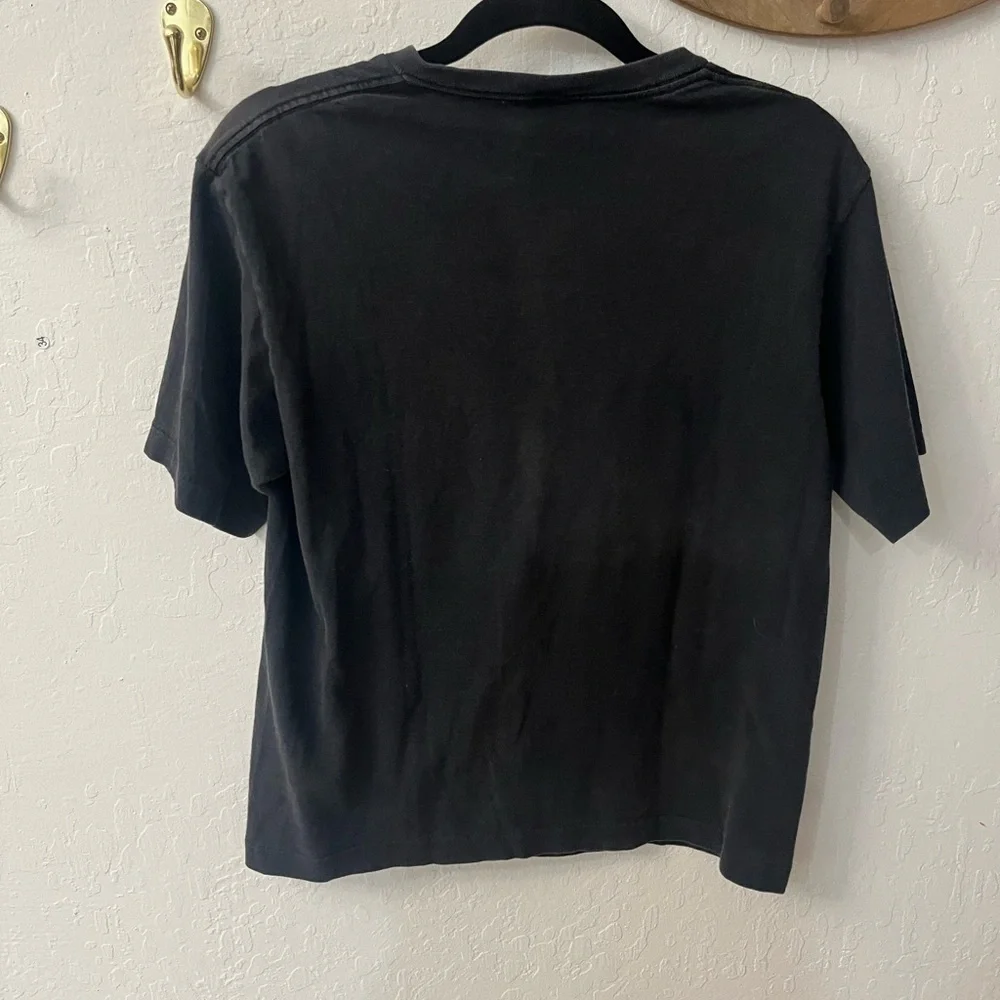 Vintage 90s Levi’s Medium Single Stitch Black Logo Graphic T-Shirt - Picture 9 of 11